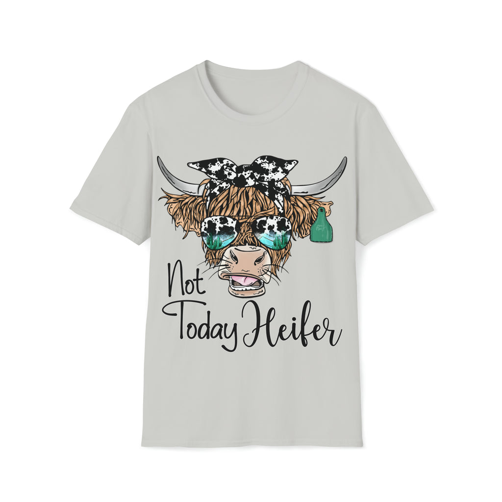 Not today heifer woman's t-shirts