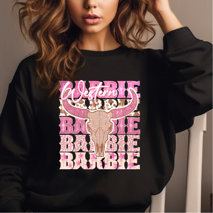 Western Barbie' Sweatshirt